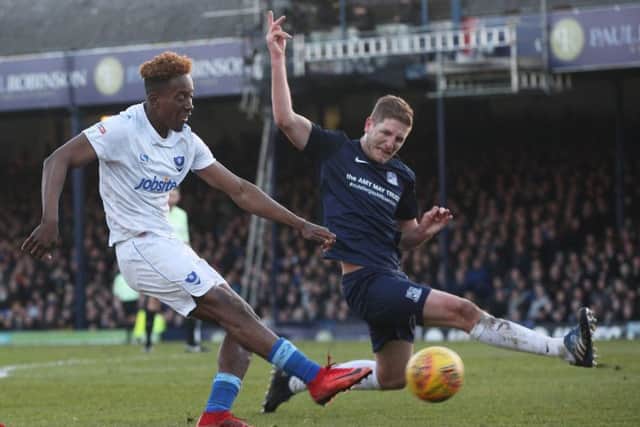 Jamal Lowe has been in excellent form. Picture: Joe Pepler