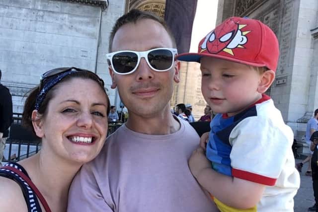Owen and Ali Thomas with son Rudy