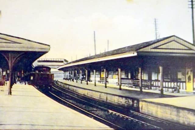 Fratton & Southsea station in pre-electrification days.