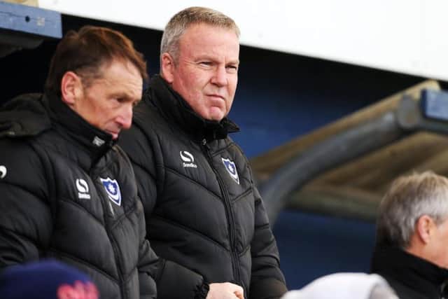 Pompey boss Kenny Jackett