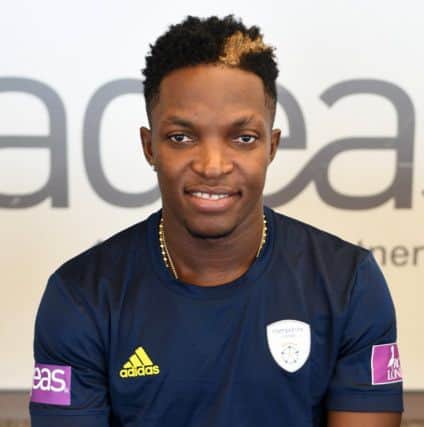 Fidel Edwards. Picture: Neil Marshall