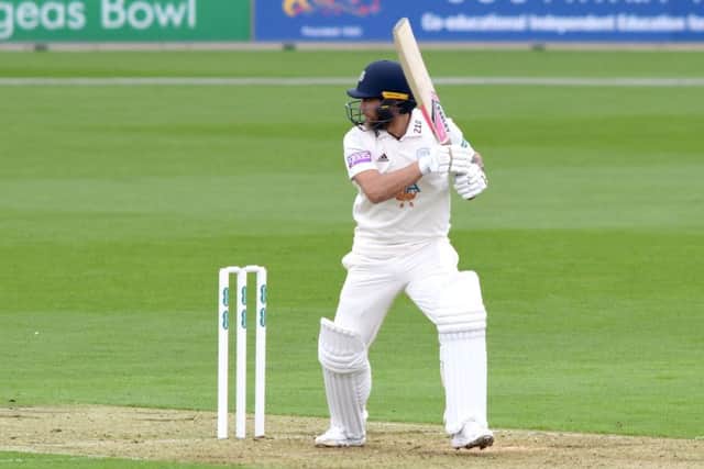 Gareth Berg facing Worcestershire. Picture: Neil Marshall
