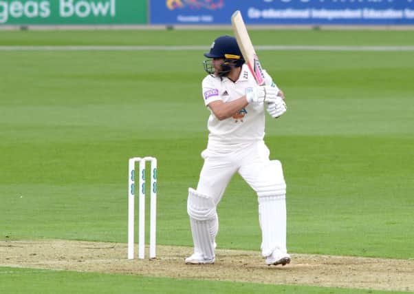Gareth Berg facing Worcestershire. Picture: Neil Marshall