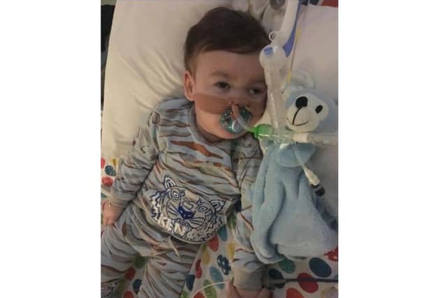 Alfie Evans, who is on a life support machine Submitted by Chris Hargrave March 30, 2018 PPP-180330-181423001