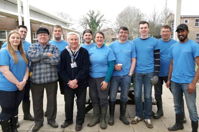 Lockheed Martin staff at Hayling College