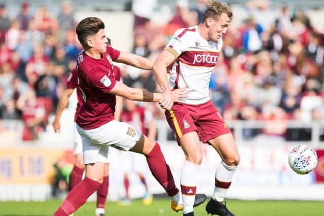 Bradford's 14-goal top-scorer Charlie Wyke is having a productive season.
