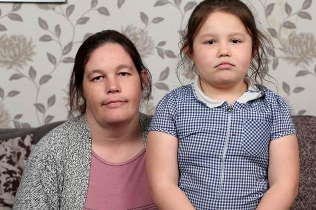Hilary Way and her daughter, Maisie, 7