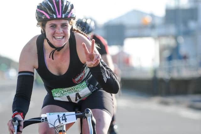 Victoria Ayriss on her way to winning the series. Picture: Ian Burnett Photography
