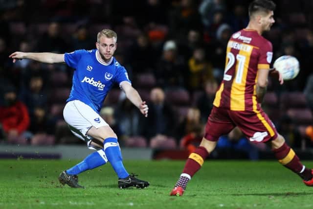 Jack Whatmough in action at Bradford. Picture: Joe Pepler