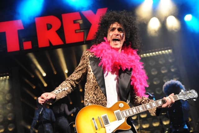 20th Century Boy is at The Kings Theatre, Southsea this week. George Maguire plays Marc Bolan.