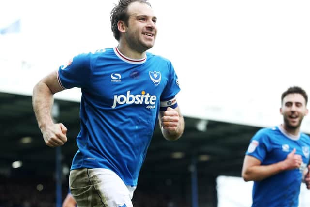 Brett Pitman has scored 21 goals for Pompey this season