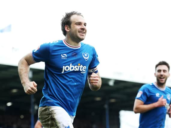 Brett Pitman has scored 21 goals for Pompey this season