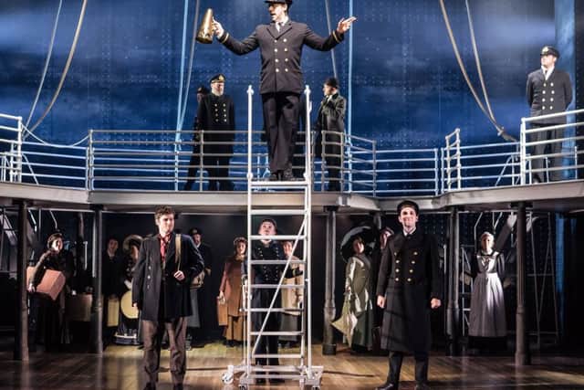 Titanic The Musical launches its debut UK tour at Mayflower Theatre, Southampton, April 2018. Picture by Scott Rylander.
