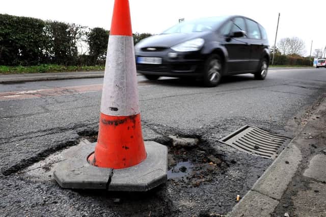 Drivers have consistently come across pothole problems in Hampshire: Picture: Steve Robards