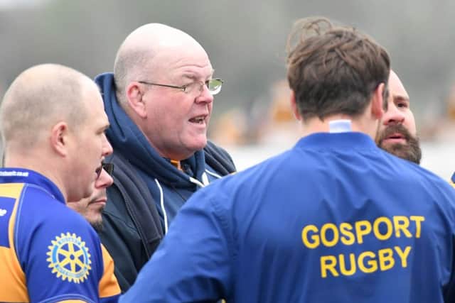 Gosport head coach Barry Bridgman