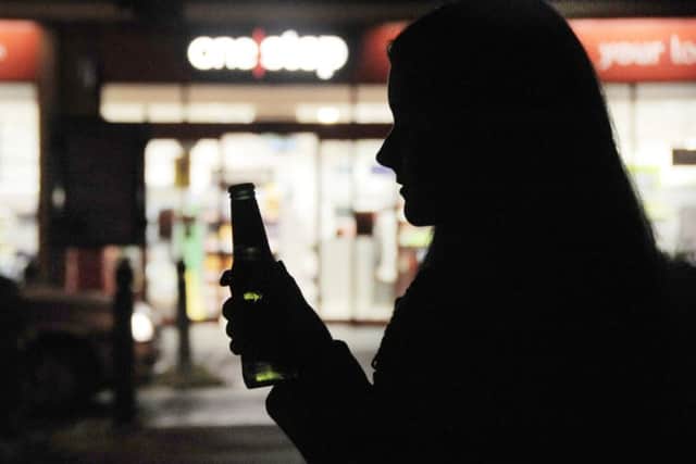 A teenage undercover alcohol test purchaser Picture posed by model