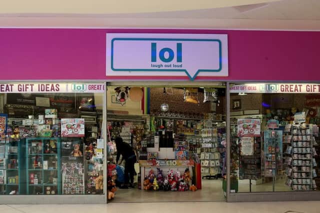 The shop in the Cascades shopping centre, Portsmouth were the sweets were bought