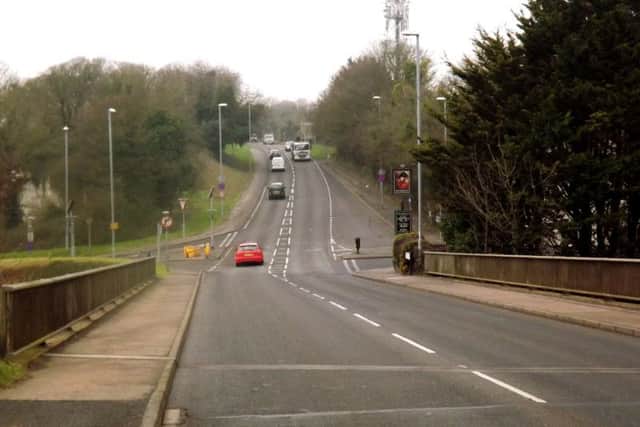 The same junction today.