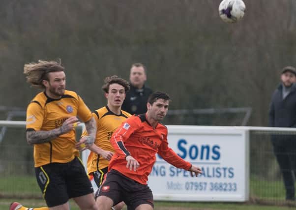 Steve Ramsey scored for AFC Portchester in their defeat at Amesbury Town. Picture: Keith Woodland