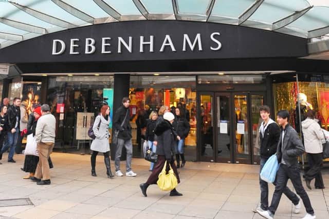 Debenhams in Commercial Road, Portsmouth