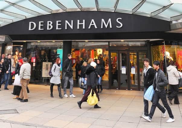 Debenhams in Commercial Road, Portsmouth
