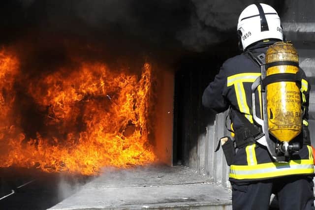 Fire services in Hampshire saw a decrease in the number of arson attacks on homes last year, figures from the Home Office show