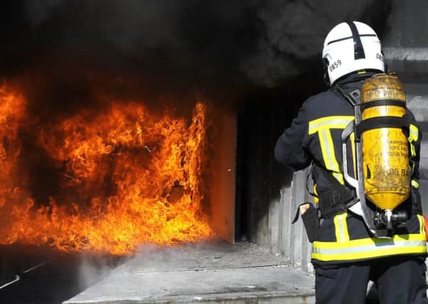 Fire services in Hampshire saw a decrease in the number of arson attacks on homes last year, figures from the Home Office show
