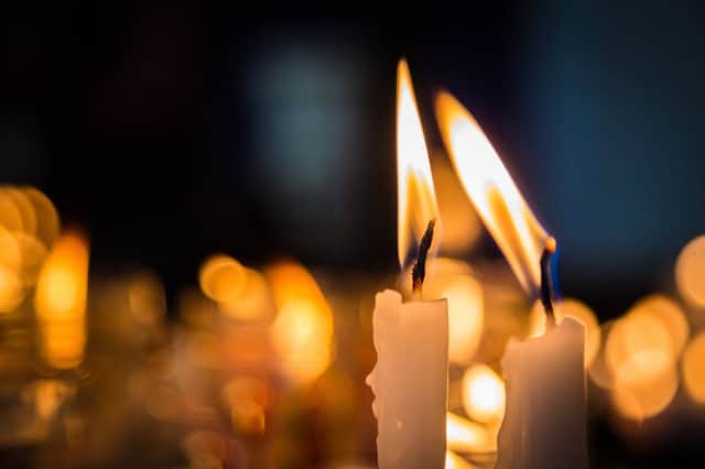 Why not take time out to light at candle in church?