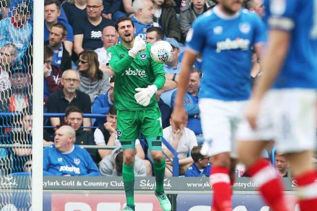 Pompey suffered defeat to Charlton. Picture: Joe Pepler