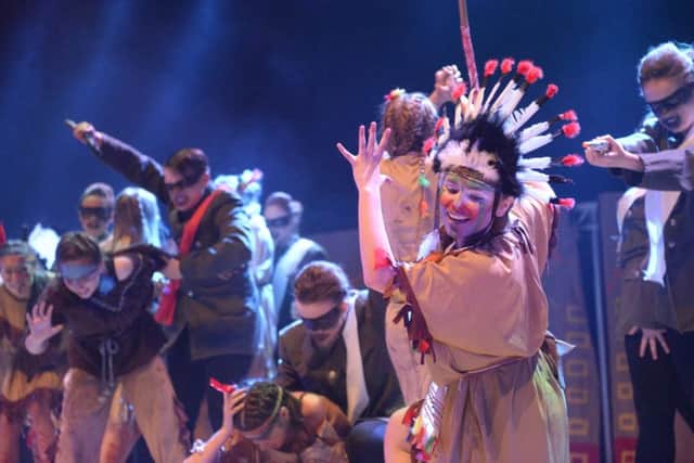 Purbrook Park School in 2017's Rock Challenge PPP-170305-154352001