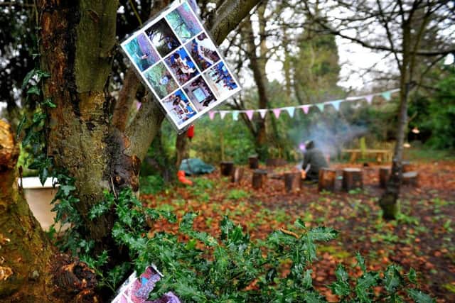 A forest school in Sussex