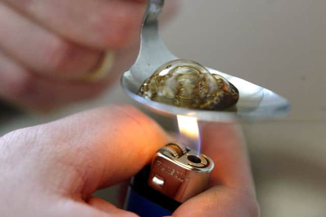 A file photo of drug taking. Picture: PA/Paul Faith