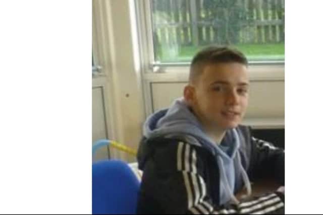 Callum Hall has been missing since April 16. Picture: Cumbria Police