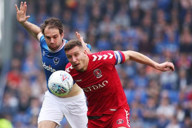 Pompey lost 1-0 against Charlton. Picture: Joe Pepler