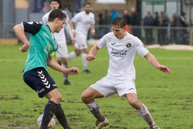 Wes Fogden scored for the Hawks in their win against Chelmsford City. Picture: Duncan Shepherd