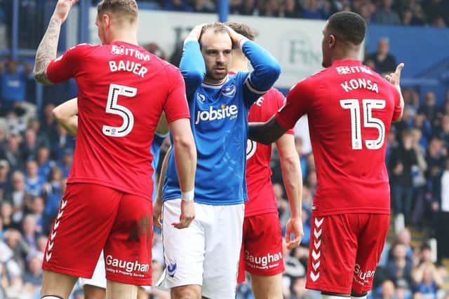 Pompey were left frustrated as Charlton took the victory on Saturday
