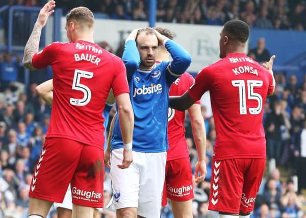 Pompey were left frustrated as Charlton took the victory on Saturday