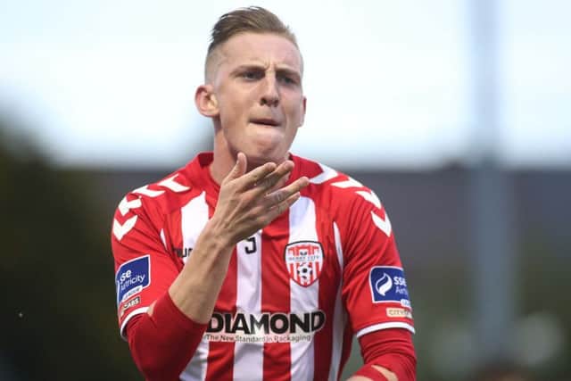 Derry City winger Ronan Curtis Picture: Lorcan Doherty / Presseye.com