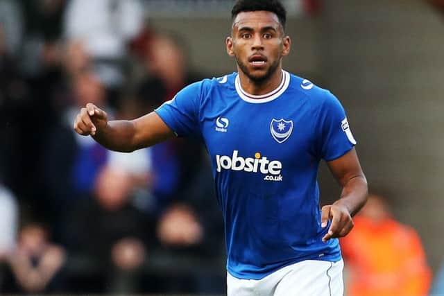 Pompey defender Nathan Thompson Picture: Joe Pepler