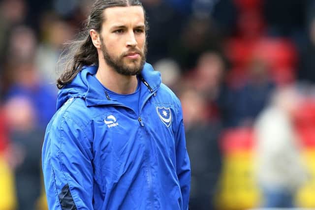 Pompey defender Christian Burgess