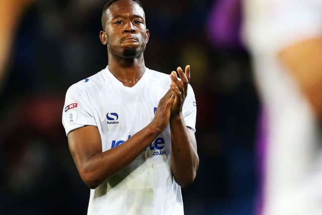 Pompey striker Nicke Kabamba is currently on loan at Aldershot