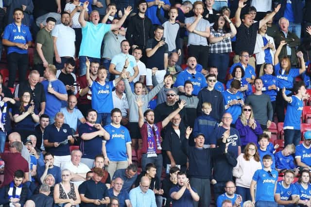 Pompey has sold 1,538 for tomorrow's trip to Bury