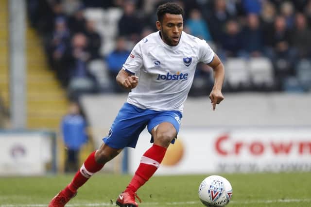 Pompey defender Nathan Thompson