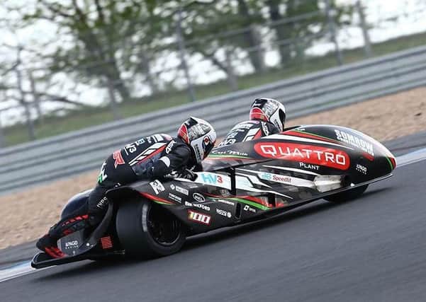 The Portsmouth sidecar team competed well at Le Mans. Picture: Mark Walters