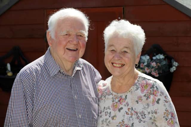 Pat and Dave Southern are celebrating thier diamond wedding annivserary
Picture by: Malcolm Wells (180419-1480)