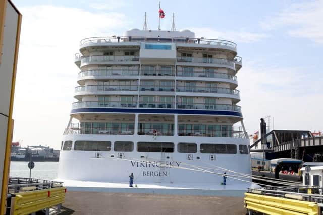 Exclusive pictures of interior of Viking Cruise Ship, Portsmouth.  Picture : Habibur Rahman