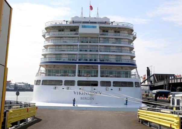 Exclusive pictures of interior of Viking Cruise Ship, Portsmouth.  Picture : Habibur Rahman