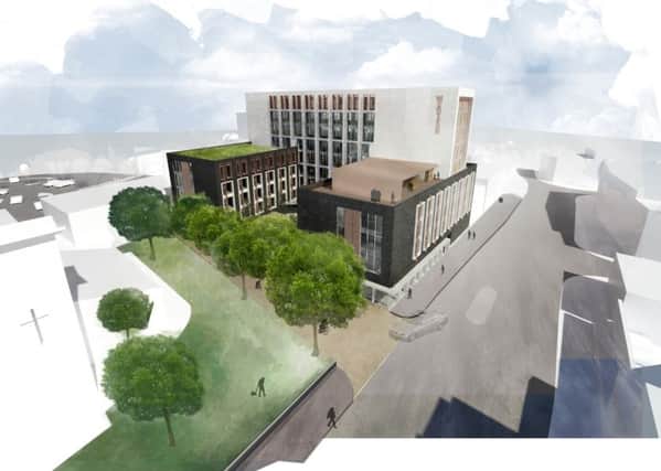 A CGI of the new building planned fro Wellington Way
Picture: Bright Space Architects