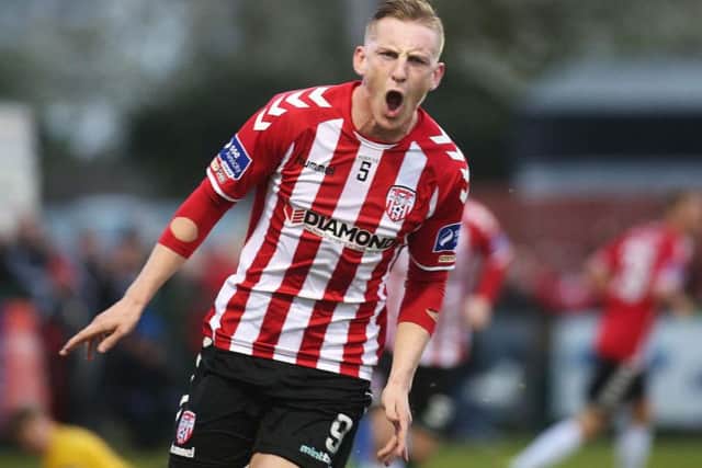 Derry City winger Ronan Curtis
