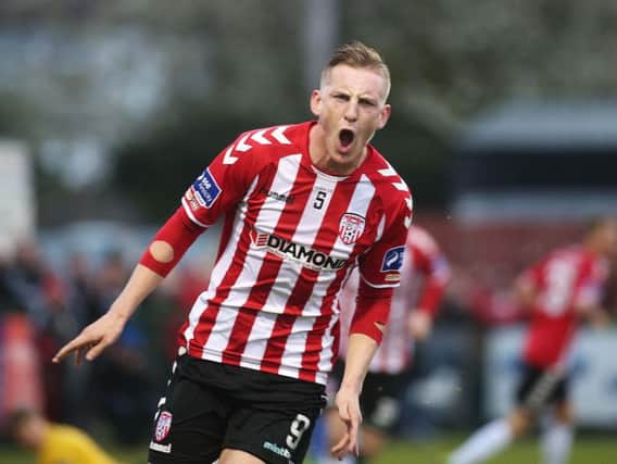 Derry City winger Ronan Curtis